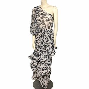 Alexis for target botanical one shoulder dress